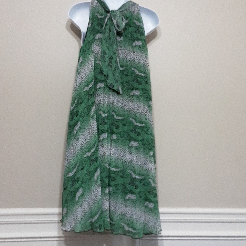Blooming Rose Tank Pleated mini dress animals print women 22 party Festival y2k - Picture 2 of 9